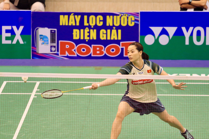 Nguyễn Thùy Linh vất vả giành vé vào tứ kết Vietnam Open 2024 - Ảnh 1.